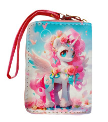 Bagito Dětská peněženka Jendorožec s poutkem a karabinou