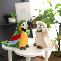 Plush Interaktivní plyšová hračka Papoušek opakující mávající 21cm