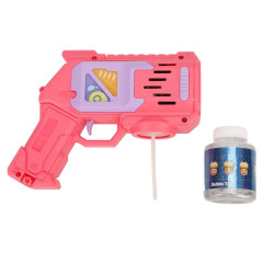 bHome Automatická pistole na bubliny růžová s náplní
