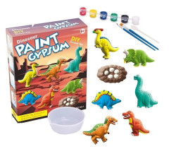 Toybit Kreativní sada DIY Svět dinosaurů sádrové odlitky