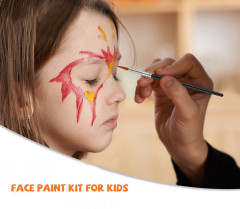 FunCo Dětská sada barev na obličej a tělo METALIC 10ks