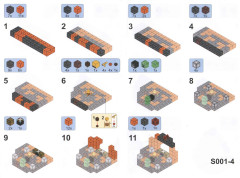 Toybit Magnetická stavebnice Minecraft Danger svítící 101ks