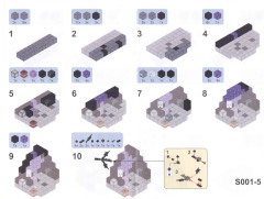Toybit Magnetická stavebnice Minecraft Dragon world svítící 100ks