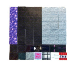 Toybit Magnetická stavebnice Minecraft Dragon world svítící 100ks