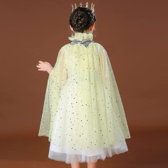 bHome Souprava Žlutá pelerína se šperky a rukavicemi 10ks