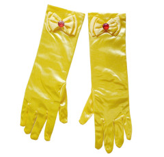 bHome Souprava Žlutá pelerína se šperky a rukavicemi 10ks