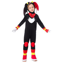FunCo Dětský kostým Sonic Shadow s maskou a rukavicemi 116-128 M