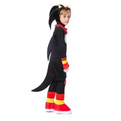 FunCo Dětský kostým Sonic Shadow s maskou a rukavicemi 128-134 L