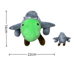 Plush Plyšová hračka Brainrot Bombardiro Crocodilo 22cm