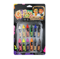 FunCo Dětská sada Tyčinky na obličej a tělo 12ks