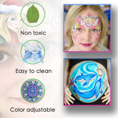 FunCo Dětská sada Tyčinky na obličej a tělo 12ks