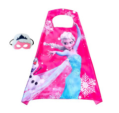 FunCo Dětský karnevalový převlek Frozen Elsa Královna 2v1