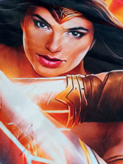 FunCo Dětský karnevalový převlek Superhrdinka Wonder Woman 2v1