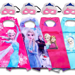 FunCo Dětský karnevalový převlek Frozen Elsa a Anna Friends 2v1