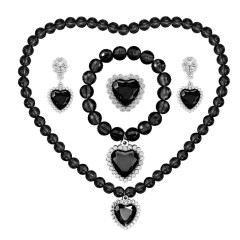 FunCo Wednesday Velká sada doplňků s rukavicemi a šperky 9v1