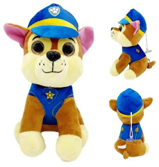 Plush Plyšová hračka Tlapková patrola Policejní pejsek Chase 23cm