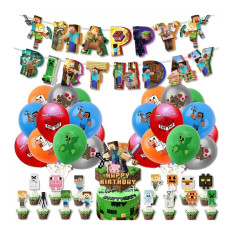 FunCo Velká narozeninová sada Minecraft 72ks