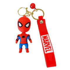 Bagito Dětská klíčenka Spiderman s poutkem a karabinou