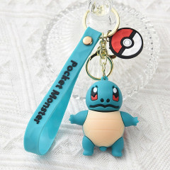 Bagito Dětská klíčenka Pokémon Squirtle s poutkem a karabinou