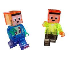 Toybit Magnetická stavebnice Minecraft Diamond world 50ks