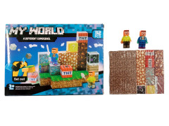 Toybit Magnetická stavebnice Minecraft TNT Creative world 32ks