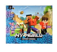 Toybit Magnetická stavebnice Minecraft s figurkami 36ks