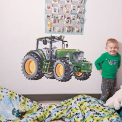 Inspio Dětské samolepky na zeď pro kluky - Traktor N.1 - 65x95cm