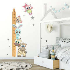 Inspio Dětský metr na zeď - Zvířátka CUTE2 - 150 cm