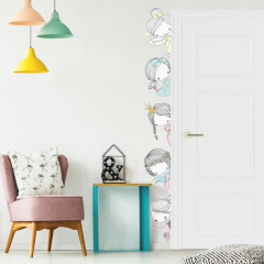 Inspio Samolepky na zeď pro holčičky - INSPIO víly kolem dveří