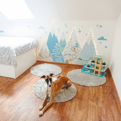 Inspio Samolepky na zeď pro kluky - Kopce s cestou