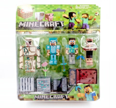 Toybit Kolekce figurek Minecraft Fight set 11ks