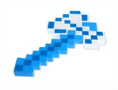 FunCo Svítící diamantová sekera se zvuky Minecraft 35cm