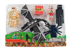Toybit Kolekce figurek Minecraft My Buildings Enderdragon 6ks