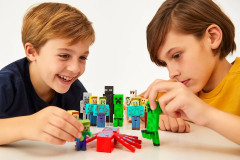 Toybit Kolekce figurek Minecraft play set 12ks