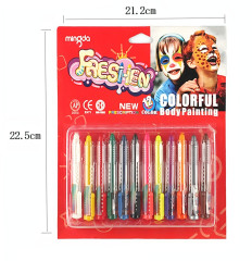 FunCo Dětská sada barev na obličej v tužce basic 12ks