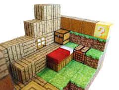 Toybit Magnetická stavebnice Minecraft Domeček s postavičkou 101ks