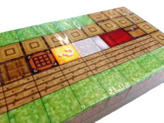 Toybit Magnetická stavebnice Minecraft Domeček s postavičkou 101ks