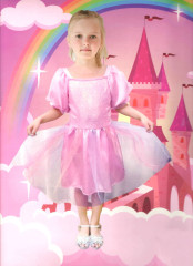 bHome Dětský kostým Růžová princezna 110-122 M