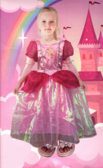 FunCo Dětský kostým Pohádková princezna 110-122 M