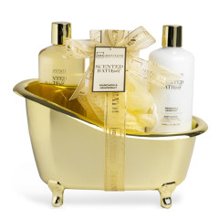 Aquarius Dárková kosmetická sada pro ženy Luxury bath in gold 5v1