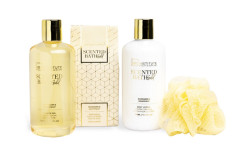 Aquarius Dárková kosmetická sada pro ženy Luxury bath in gold 5v1