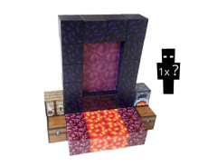 Toybit Magnetická stavebnice Minecraft Portál 32ks