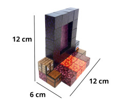 Toybit Magnetická stavebnice Minecraft Portál 32ks
