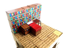 Toybit Magnetická stavebnice Minecraft Knihovna a magický strom 132ks