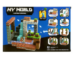 Toybit Minecraft Magnetická stavebnice XL Diamond TNT Redstone 184ks