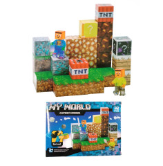 Toybit Magnetická stavebnice Minecraft TNT Creative world 32ks