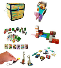 Toybit Adventní kalendář Minecraft Magnetické kostky a jiná překvapení