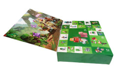 Toybit Adventní kalendář Minecraft Magnetické kostky a jiná překvapení