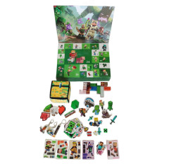 Toybit Adventní kalendář Minecraft Magnetické kostky a jiná překvapení