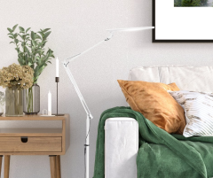 Stojanová lampa Tamie bílá (4)